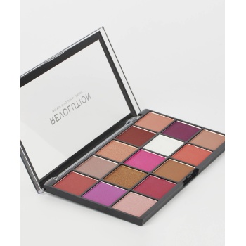 MAKEUP REVOLUTION RE-LOADED PALETTE RED ALERT PALETA CIENI DO POWIEK